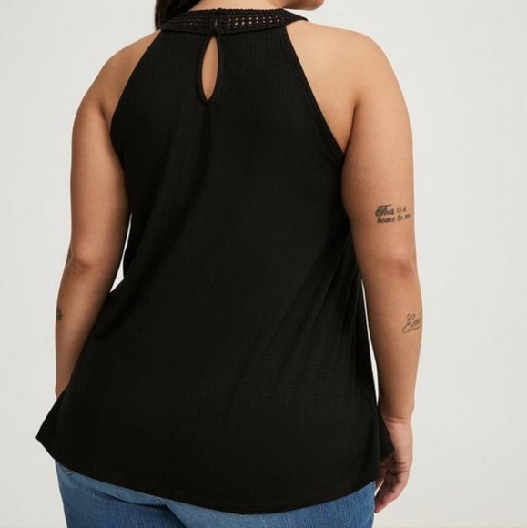 Torrid Crocheted Swing Tank - Picture 4 of 6
